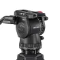 Sachtler FSB 8 Mk II skysčio galva tiksliems kamerų judesiams, su sklandžiu trinties ir kontrapunkto reguliavimu, ideali profesionaliam vaizdo įrašymui.