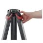 Sachtler Flowtech 75 MS trikojo su greito atleidimo stabdymo mechanizmu ir anglies pluošto kojomis