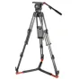 Sachtler Video 20 S1 skysčio galva ant ENG 2 CF HD trikampio su SP 100/150 išskleidžiamu, pilnas vaizdo trikampių komplektas.
