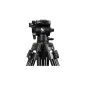 Profesionalus Second Wave Model 8 Teleprompter statyvas su 8kg apkrova, sklandžiu doliu ir greito atleidimo sistema stabiliai kamerai montuoti