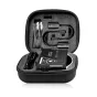 Shape 450W USB-C greito įkrovimo rinkinys su 6 prievadų įkrovimo sistema, D-Tap adapteriais ir nešiojamu dėklu V-Mount baterijoms.