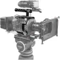 Shape Sony FX9 Camera Cage su top šildimi, aliuminio konstrukcija, teikianti apsaugą ir kelis montavimo taškus priedams Sony FX9.