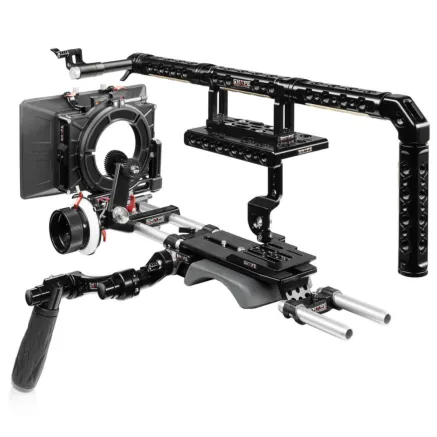 Shape Sony FX9 baseplate, cage, top handle, long VF, matte box, follow focus 