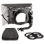 Pilnas Blackmagic Pocket Cinema 4K/6K pečių rig komplektas su CNC aliuminio dėže, matboksu, fokusavimo įtaisu ir priedais