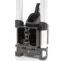 Shape Blackmagic Pocket Cinema 4K/6K offset shoulder mount detalė, CNC apdirbto aliuminio korpusas su reguliuojamais 15 mm stulpeliais, ergonomiška viršutinė rankena ir paminkštinimas peties