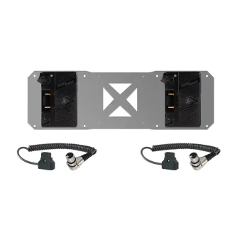 Dvi Gold Mount baterijos plokštės su 25 cm kabeliais Atomos Sumo energijos sprendimui Dvi Gold Mount baterijos plokštės su 25 cm kabeliais Atomos Sumo energijos sprendimui