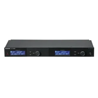 Shure SLXD4Q+ G65 Dante 4 kanalių belaidis imtuvas su Dante tinklu ir nuotoline kontrole profesionalioms garso sistemoms Shure SLXD4Q+ G65 Dante 4 kanalių belaidis imtuvas su Dante tinklu ir nuotoline kontrole profesionalioms garso sistemoms