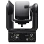 Sony FR7 Kino Linija 4K pilno kadro PTZ kamera, sumontuota ant juodo mechaninio gimbalo su reguliuojamais panoraminiais ir pakreipimo rankenomis, su galiniais prijungimo portais, įskaitant LAN, HDMI, SDI ir garso įėjimus.