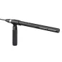 Sony ECM-680S šautinis mikrofonas su boom pole rankena, juodas, tinkamas laukų ir broadcast įrašams