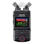 Tascam Portacapture X6 aukštos raiškos daugialypis įrašymo įrenginys su reguliuojamais kondensatorių mikrofonais ir 2,4 colių spalvotu jutikliniu ekranu