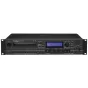 Tascam CD-6010 profesionalus 2U montuojamas CD grotuvas su priekinio skydelio ekranu, skaitmeniniais mygtukais ir valdymo rankenėlėmis, skirtas profesionaliam transliavimui ir kelionėms