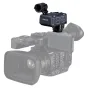 Profesionalus Tascam CA-XLR2D-C mikrofonų adaptorius Canon be veidrodinių kamerų su XLR/TRS įėjimais ir skaitmeniniu/analoginiu išėjimu.