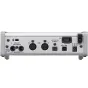 Tascam SERIES 102i USB Audio/MIDI Interfeisas su DSP mikšeriu - Galinė plokštė su 10 įėjimų, 2 išėjimais, optiniu įėjimu, MIDI, USB, maitinimu ir įjungimo/išjungimo jungikliu