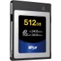 Wise CFexpress 4.0 Type B 512GB atminties kortelė su 3400 MB/s skaitymo ir 2600 MB/s rašymo greičiu 8K RAW fotografijai