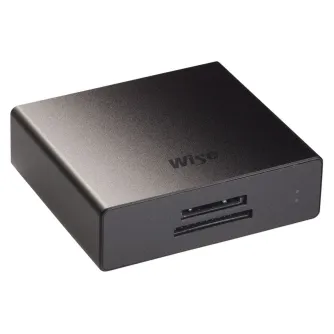 Wise CFexpress Type A ir SD UHS-II kortelių skaitytuvas su USB Type-C prievadu ir aliuminio korpusu greitam duomenų perdavimui Wise CFexpress Type A ir SD UHS-II kortelių skaitytuvas su USB Type-C prievadu ir aliuminio korpusu greitam duomenų perdavimui