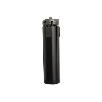 XGRIDS PortalCam Tripod šoninis vaizdas, juodas cilindrinis korpusas su viršutiniu tvirtinimo varžtu ir šonine užrakto svirtimi, izoliuotas ant balto fono XGRIDS PortalCam Tripod šoninis vaizdas, juodas cilindrinis korpusas su viršutiniu tvirtinimo varžtu ir šonine užrakto svirtimi, izoliuotas ant balto fono