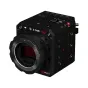 Z CAM E2-S6 Mark II Super 35mm 6K kinematografinė kamera, priekinis vaizdas su EF tvirtinimu, šoninis skydelis su numeruotais mygtukais, raudonas maitinimo mygtukas ir žalias LED indikatorius, kompaktiškas modulinis dizainas.