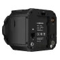 Z-CAM E2N 4K NDI kameros galinis vaizdas su HDMI, Wi-Fi, USB ir Ethernet prievadų, modelio numeris ir sertifikatai ant galinio skydelio.