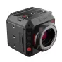 Z-CAM E2C 4K Kino kamera su išsikišusiu objektyvo tvirtinimu, raudona maitinimo mygtuku ir valdymo panele profesionaliam vaizdo įrašymui