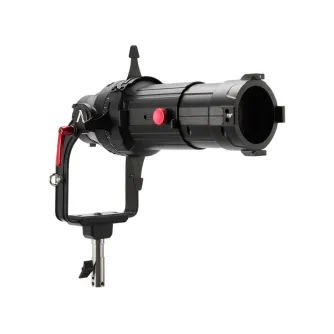 Aputure Spotlight Mount II 19° objektyvo modifikatorius su sukamu cilindru, 4 lapų pjaustytuvu ir B dydžio gobo laikikliu tiksliam šviesos formavimui