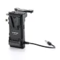 Tilta sulankstoma V-Mount baterijos plokštė Blackmagic PYXIS 6K/12K su USB-C kabeliu, dviem 14,8 V P-Tap prievadais ir 60 W USB-C PD įėjimu