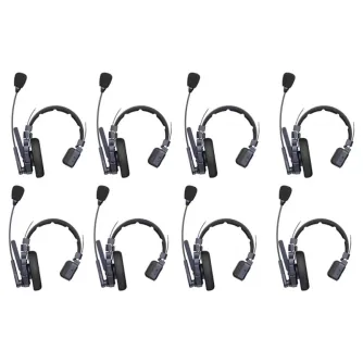 SYNCO Xtalk Master XM8 belaidės interkomo ausinės - 8 vienetai su vėjo apsaugomis ir putų pagalvėlėmis SYNCO Xtalk Master XM8 belaidės interkomo ausinės - 8 vienetai su vėjo apsaugomis ir putų pagalvėlėmis