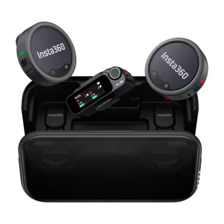 Insta360 Mic Pro (2 TX + 1 RX) Graphite Black