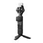 DJI Osmo Pocket 4P Vlog Combo su dvigubomis kameromis, 3 ašių stabilizacija ir trikojų portatyviniam vloginimui