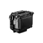 Tilta Full Camera Cage for Sony FX5 - Juodas, modulinis dizainas su NATO Rail, ARCA apačio plokšte ir keliais priedų montavimo taškais.