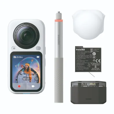 Insta360 X6 Essentials Bundle Arctic White