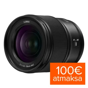 Objektīvi - Panasonic Pro Panasonic Lumix S 18mm F1.8 (S-S18E) - ātri pasūtīt no ražotāja Objektīvi - Panasonic Pro Panasonic Lumix S 18mm F1.8 (S-S18E) - ātri pasūtīt no ražotāja