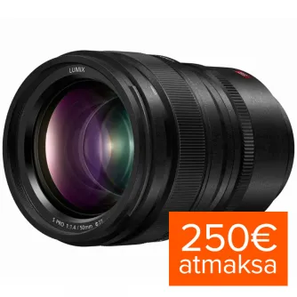 Objektīvi - Panasonic S-X50E Lumix S PRO 50mm F1.4 - ātri pasūtīt no ražotāja