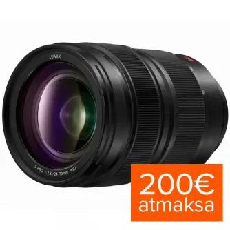 Objektīvi - Panasonic Lumix S PRO 24-70mm F2.8 (S-E2470E) - ātri pasūtīt no ražotāja Objektīvi - Panasonic Lumix S PRO 24-70mm F2.8 (S-E2470E) - ātri pasūtīt no ražotāja