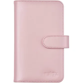Fujifilm Instax Mini 13 Foto albumas Candy Pink odos viršelyje su magnetine uždarymo juostele