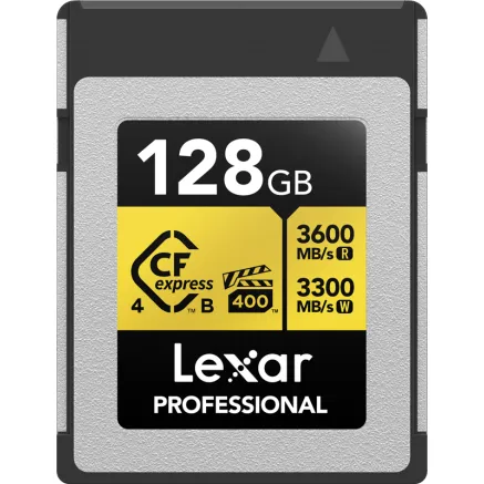 Lexar CFexpress Pro Gold R3600/W3300 128GB