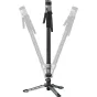 SmallRig X‑Clutch hidraulinis monopodas su anglies pluošto kojomis ir trijų kojų baze, reguliuojamas nuo 79 iki 160 cm, su greito atleidimo X‑Clutch mechanizmu.