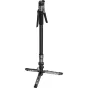 SmallRig 6283 Potato Jet TRIBEX PRO X‑Clutch hidraulinis monopodas su anglies pluošto stiebu, trijų dalių konstrukcija, 160 cm aukštis, 1,8 kg svoris, 25 kg kėlimo galia, greito atlaisvinimo viršutinė tvirtinimo dalis ir galinis