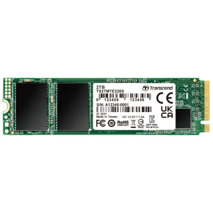 PCIe SSD 220S, M.2 2280, PCIe Gen3x4, M-Key, 3D TLC, with Dram I 256GB