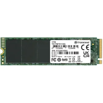 TRANSCEND PCIe SSD 110Q, M.2 2280,PCIe Gen3x4, M-Key, QLC, DRAM-less I 1TB