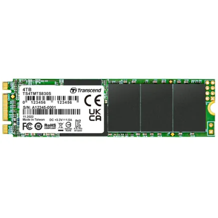 SATA III 6Gb/s M.2 SSD 830S, M.2 2280 SSD, SATA3 B+M Key, TLC (ultra-compact) 256GB