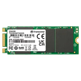 TRANSCEND SATA III 6Gb/s M.2 SSD 600S, M.2 2260 SSD, SATA3 B+M Key, MLC I 64GB
