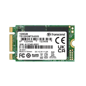 TRANSCEND SATA III 6Gb/s M.2 SSD 400S, M.2 2242 SSD, SATA3 B+M Key, MLC I 128GB