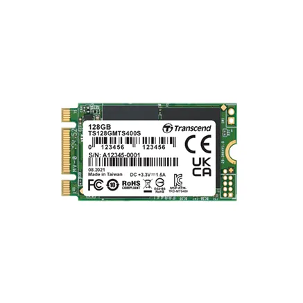 TRANSCEND SATA III 6Gb/s M.2 SSD 400S, M.2 2242 SSD, SATA3 B+M Key, MLC I 32GB