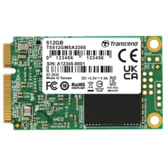 mSATA SSD 230S, SATA III 6Gb/s interface, mSATA SSD, SATA3, 3D TLC I 128GB mSATA SSD 230S, SATA III 6Gb/s interface, mSATA SSD, SATA3, 3D TLC I 128GB