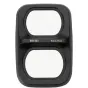 NiSi Black Mist soft focus filtras DJI Osmo Pocket 4 Pro, su elegantišku juodu dėklu ir dviem ovaliais langais, ultraplanu nano danga, mažinančia atspindžius ir pagerinančia kinematografinį vaizdą