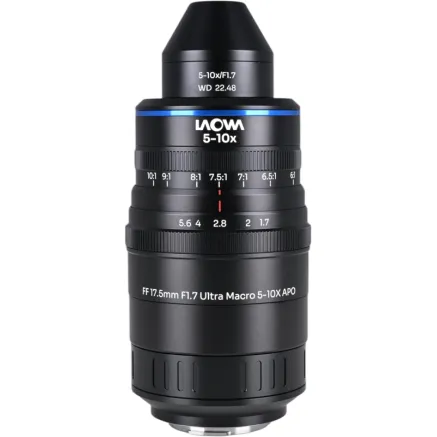 Aksen 17.5mm f/1.7 5-10X Ultra Macro APO MFT