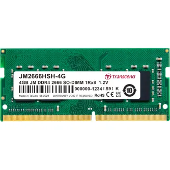 JetRAM DDR4-2666 SO-DIMM CL19 (1Rx8) 4GB JetRAM DDR4-2666 SO-DIMM CL19 (1Rx8) 4GB