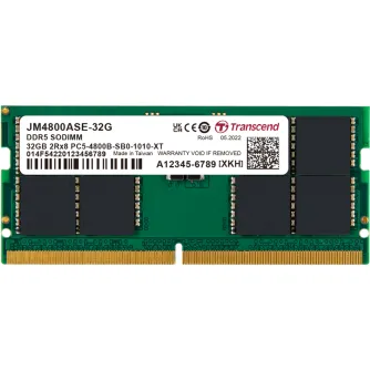 JetRAM DDR5-4800 SO-DIMM CL40 (2Rx8) 32GB JetRAM DDR5-4800 SO-DIMM CL40 (2Rx8) 32GB