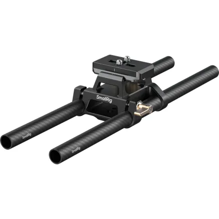 SmallRig 6761 Arca-Type Mount Plate with 15mm Dual Rod Clamp