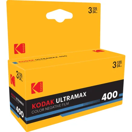 Eastman Kodak Ultramax 400 135-24 exp 3-pack Horizontal